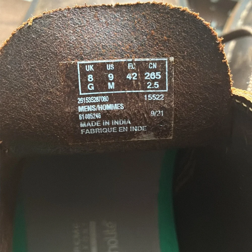 Clark’s Brown Leather Chukka Boots
